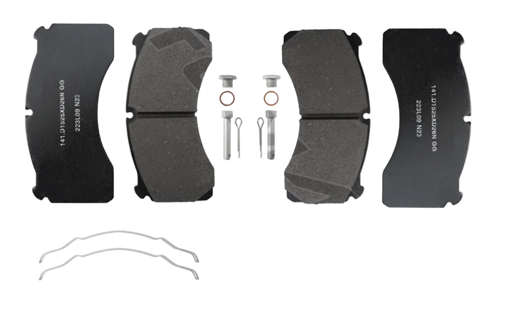 Automann Air Disc Brake Pad Set 26K, high-performance brake pads with metal backing for reliable stopping power.
