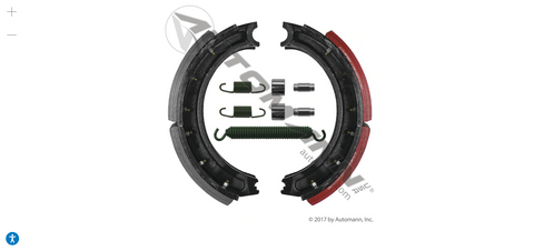 144.459182.3010-  Shoe Box Kit 12.250in X 7.500in - Nick's Truck Parts
