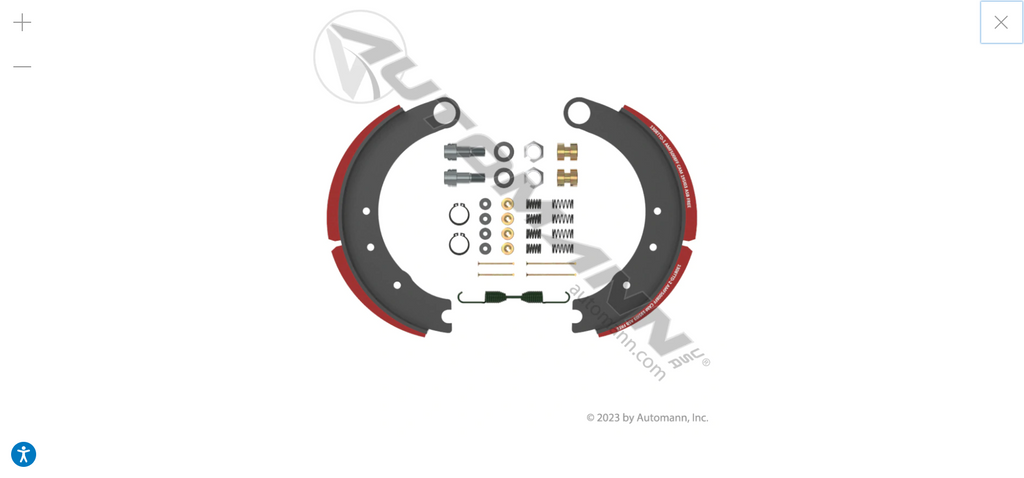 144.130881.3020- Shoe Box Kit 15.000in X 4.000in - Nick's Truck Parts