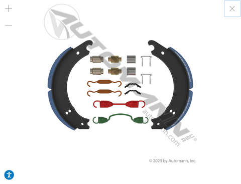 144.452482.5011- Shoe Box Kit 16.500in X 5.000in - Nick's Truck Parts