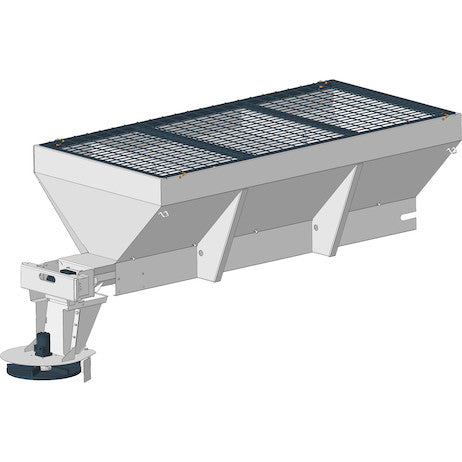 1470601SSH- SaltDogg® 2 Cubic Yard Hydraulic Stainless Hopper Spreader with Auger