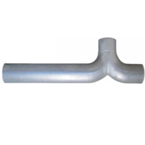 Automann exhaust Y-pipe for Freightliner, model 562.U4612104000A, showcasing the metal pipe with fittings and welding points.