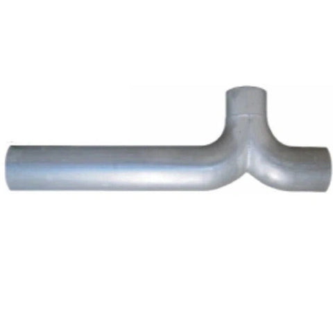 Automann exhaust Y-pipe for Freightliner, model 562.U4612104000A, showcasing the metal pipe with fittings and welding points.