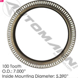 150.ABS9780 - ABS Tone Ring for Aluminum Hub - Nick's Truck Parts