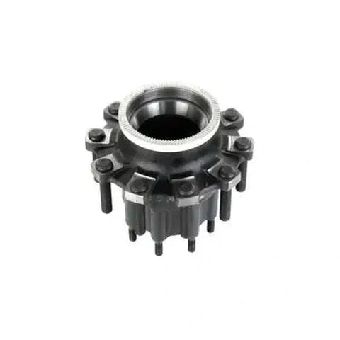 Automann trailer hub assembly 150.D1101.S1 with metal hub and bolt holes for trailer wheel attachment.