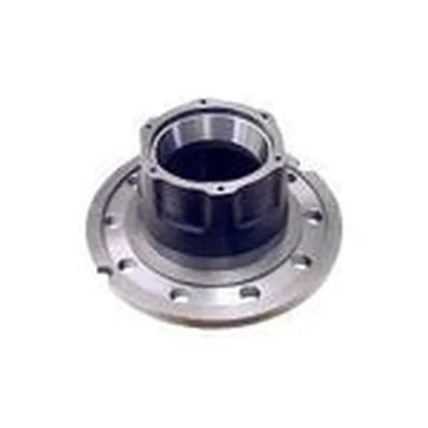 Automann inboard mount trailer hub assembly with mounting flange and bearing surface, compatible with trailer axles.