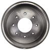Automann 151.23001 utility brake drum for 9-10K trucks, showing a metallic drum with mounting holes and a smooth braking surface.