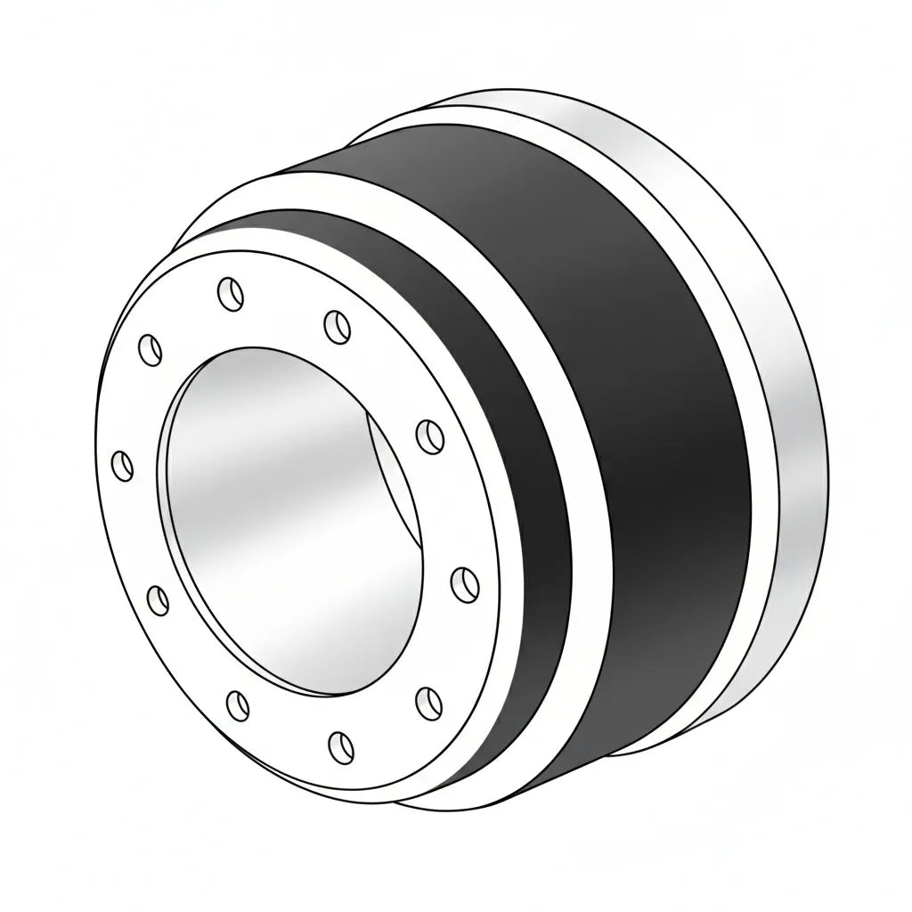 151.4601BA - Brake Drum 14.500in X 6.000in
