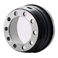 Automann brake drum 15-inch diameter and 4-inch width, durable metal part with vented design for vehicle braking systems.