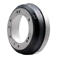 Automann brake drum, 15-inch diameter by 4-inch width, durable metal construction, designed for heavy-duty vehicle brake systems.