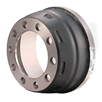 Automann brake drum 15-inch diameter, 4-inch width, shown in the image with a metallic surface and ventilation holes for vehicle brake system