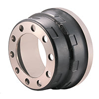 Automann brake drum 15-inch diameter and 5-inch width, durable automotive brake component with smooth surface and mounting holes.