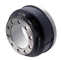 Automann brake drum 16.5-inch diameter and 6-inch width, heavy-duty automotive brake component, metallic finish, new condition