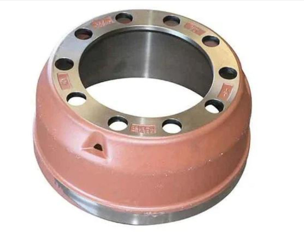 Automann brake drum 16.5-inch diameter and 6-inch width, heavy-duty automotive brake component, shown in the image.