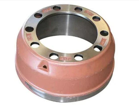 Automann brake drum 16.5-inch diameter and 6-inch width, heavy-duty automotive brake component, shown in the image.