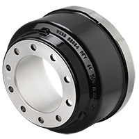 Automann brake drum 16.5-inch diameter, 7-inch width with vented design for heavy-duty vehicle braking systems.