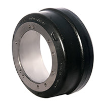 Automann brake drum 16.5-inch diameter and 7-inch width, heavy-duty automotive brake component with a smooth metal surface.
