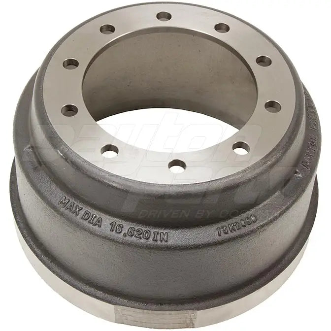 Automann brake drum 16.5-inch diameter by 7-inch width, durable automotive part for heavy-duty braking systems.