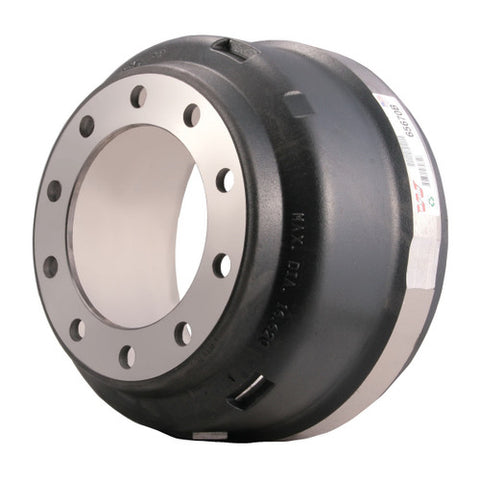 Automann brake drum, 16.5-inch diameter and 7-inch width, with a smooth metal surface for heavy-duty vehicle braking systems.