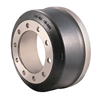 Automann brake drum 16.5-inch diameter by 7-inch width, durable metal construction for heavy-duty vehicle braking systems