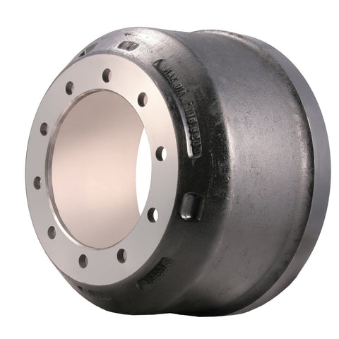 Automann brake drum 16.5-inch diameter, 8.625-inch width, inboard mount, heavy-duty vehicle brake component