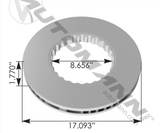 153.103803- Air Disc Rotor