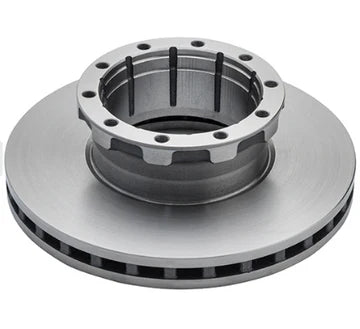 Automann air disc rotor 153.110012 for heavy-duty trucks, showing the ventilated metal disc with mounting holes