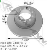 153.110312- Air Disc Rotor