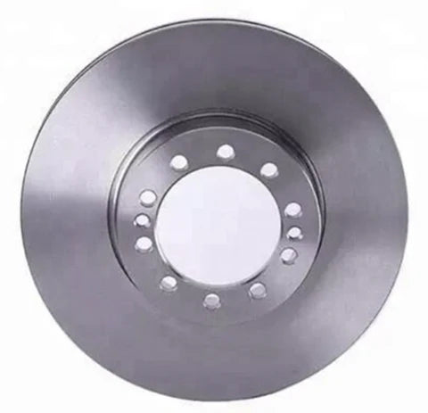 Automann air disc rotor 153.110312 with ventilated design, metal surface, and mounting holes for heavy-duty vehicle braking systems.