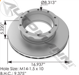 153.110912 - Air Disc Rotor