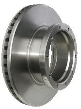 Automann air disc rotor 153.110912, vehicle brake component showing the metal disc with cooling vents and mounting holes