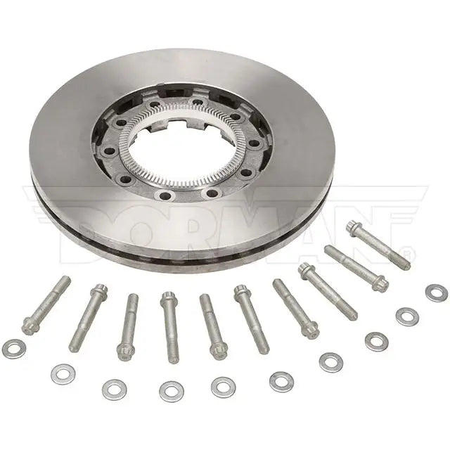 Automann air disc brake rotor kit, 16.91-inch diameter, with ventilated metal disc for vehicle braking systems.