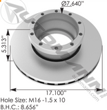 153.177055 - Air Disc Rotor