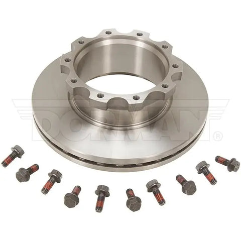 Automann air disc rotor measuring 16.875 inches, designed for heavy-duty vehicle braking systems.