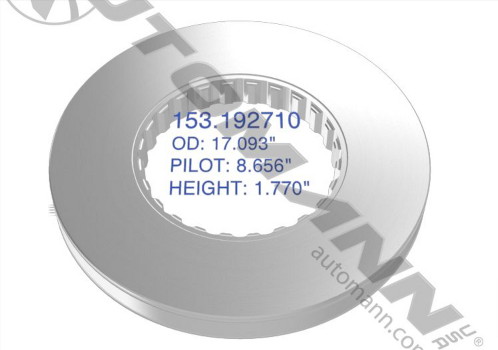 153.19271 - Air Disc Rotor