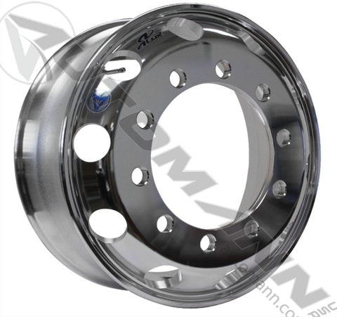 157.A225-33532- Wheel 22.500in X 8.250in Aluminum - Nick's Truck Parts