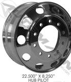 157.A225X825HP-LW-  - Hub Pilot 22.5x8.25 Aluminum Lightweight - Nick's Truck Parts