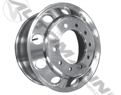 157.A225X825SP - Stud Pilot 22.500in X 8.250in Aluminum - Nick's Truck Parts