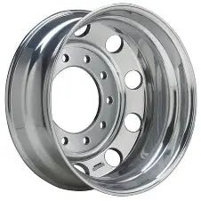 Automann 10K hub pilot wheel rim, 22.5-inch diameter, 9-inch width, aluminum construction, durable truck wheel rim