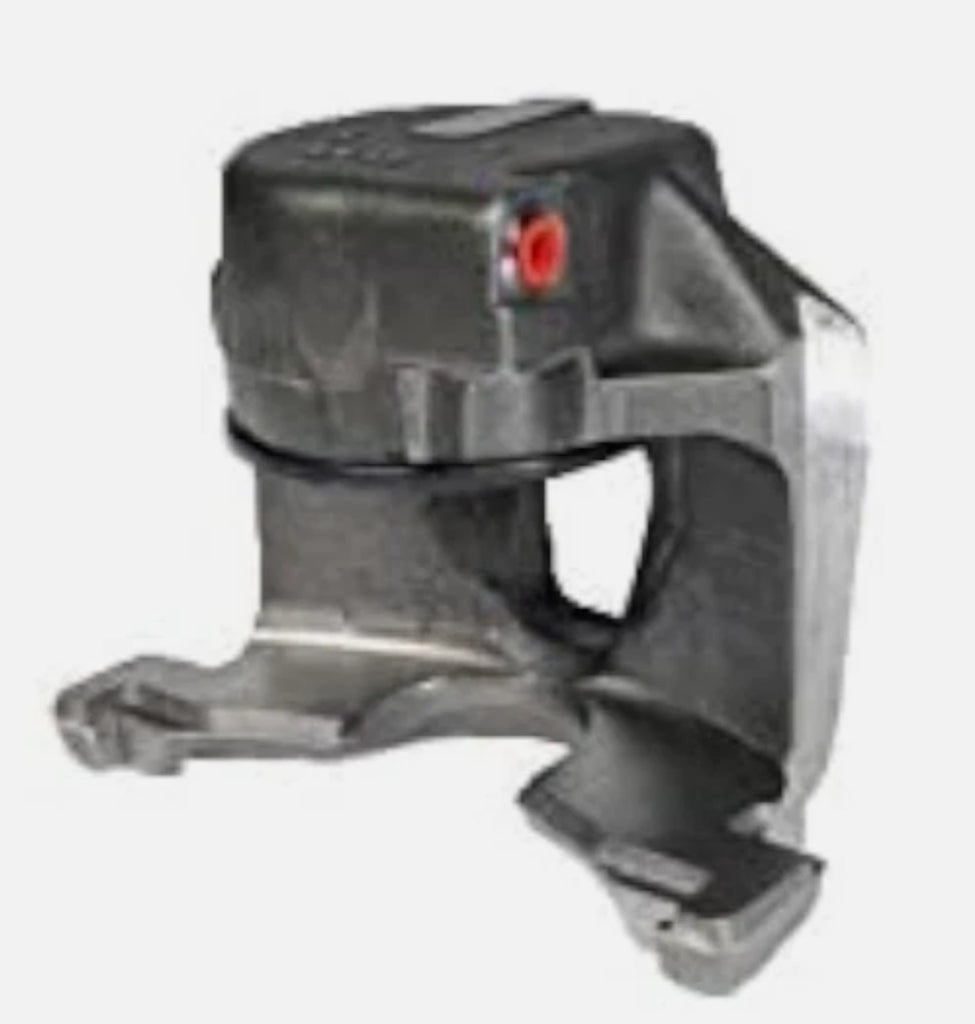 Automann disc brake caliper with 3.375-inch diameter, featuring a sturdy metal construction and detailed piston design.