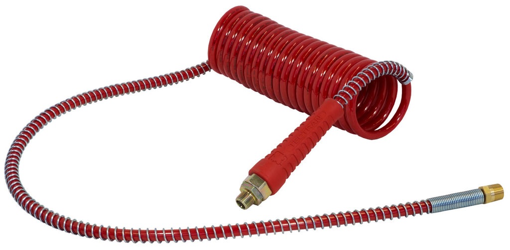Tectran-16A1540RH-Armorcoil-ArmoRed Nylon Aircoil - Nick's Truck Parts