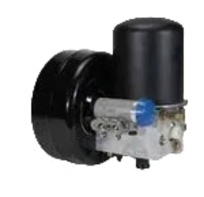 Automann ADIS Type Air Reservoir 170.5008574, metal cylindrical tank with fittings for vehicle air system.