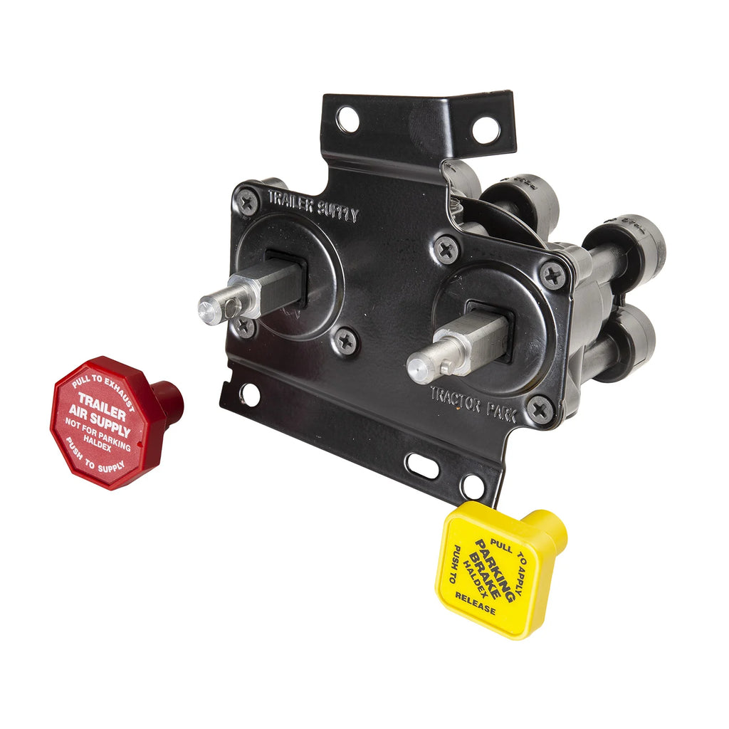 Automann Haldex manifold dash control module, original equipment part with detailed connectors and control interface.