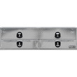 1701683-Buyers  21x18x88 Inch Diamond Tread Aluminum Heavy-Duty Flatbed Contractor Box