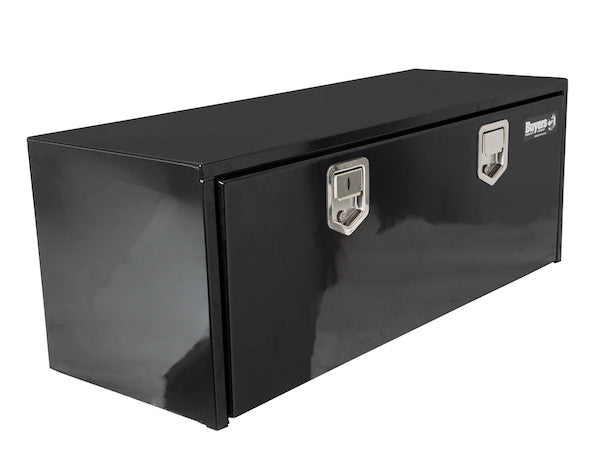 Buyers- 1702110- 18x18x48 Inch Black Steel Underbody Truck Box With Paddle Latch - Nicks Truck Parts