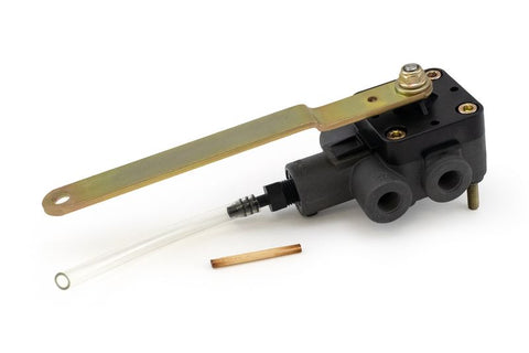 Automann HAD500NS height control valve for suspension systems, shown in the image with detailed metal components.
