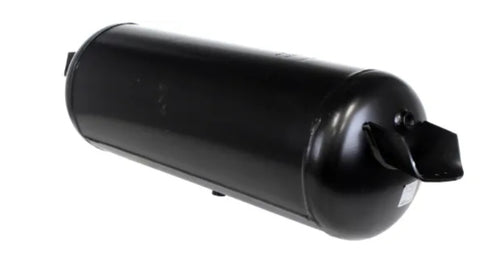 Automann air tank with 1488 cubic inch volume and 9.5-inch diameter, shown in the image.
