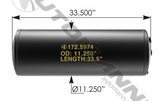 172.5974 - Air Tank IHC - Nick's Truck Parts