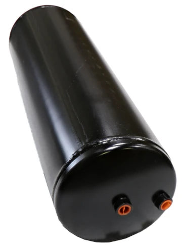 Automann 172.70231 air tank for Freightliner trucks, durable metal design with mounting brackets visible.