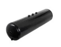 Automann 172.7540 air tank for Peterbilt trucks, durable stainless steel vehicle component with mounting brackets.